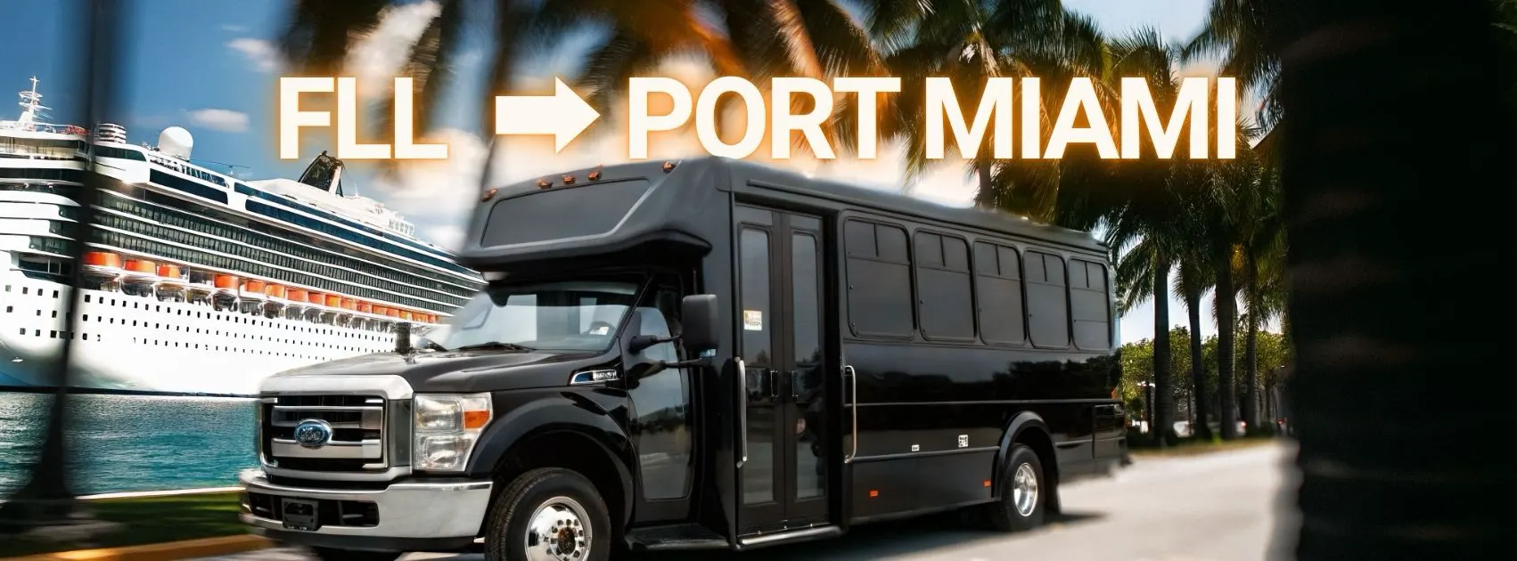 Port of Miami to Ft. Lauderdale Airport Shared