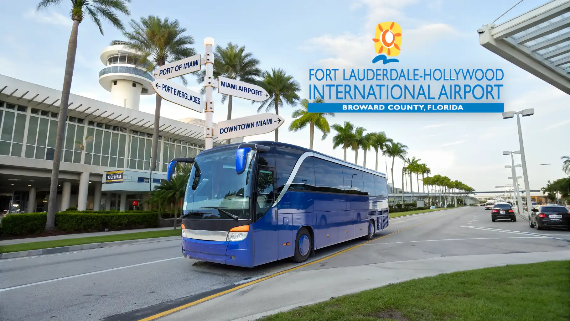fll airpot shuttle banner